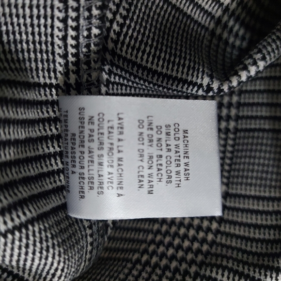 Chic Vintage Plaid Pencil Skirt Stretchy Fabric, Classic Design - Picture 3 of 4